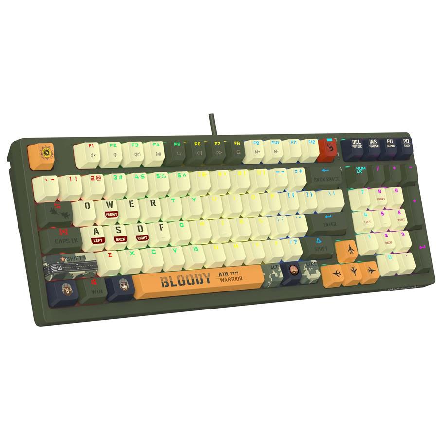 Bloody Keyboard S98 AVIATOR Hot Swappable RGB Mechanical Bloody Keyboard S98 AVIATOR Hot Swappable RGB Mechanical